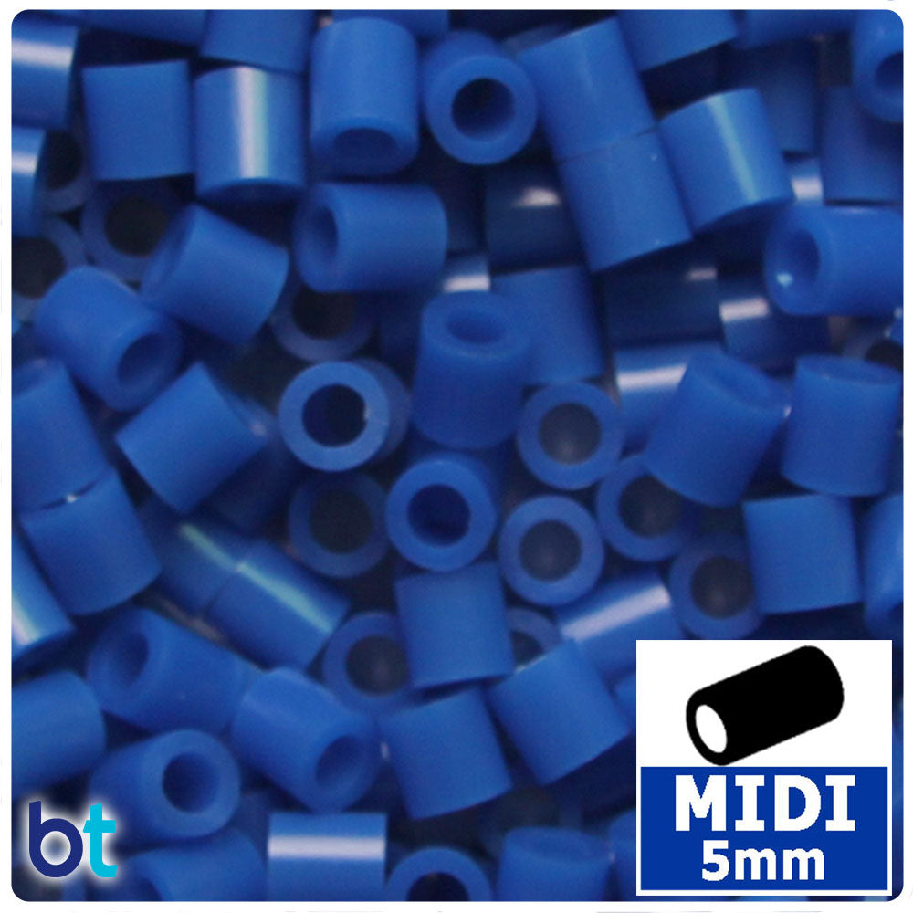 Dark Blue 5mm Midi Fuse Beads (1000pcs)