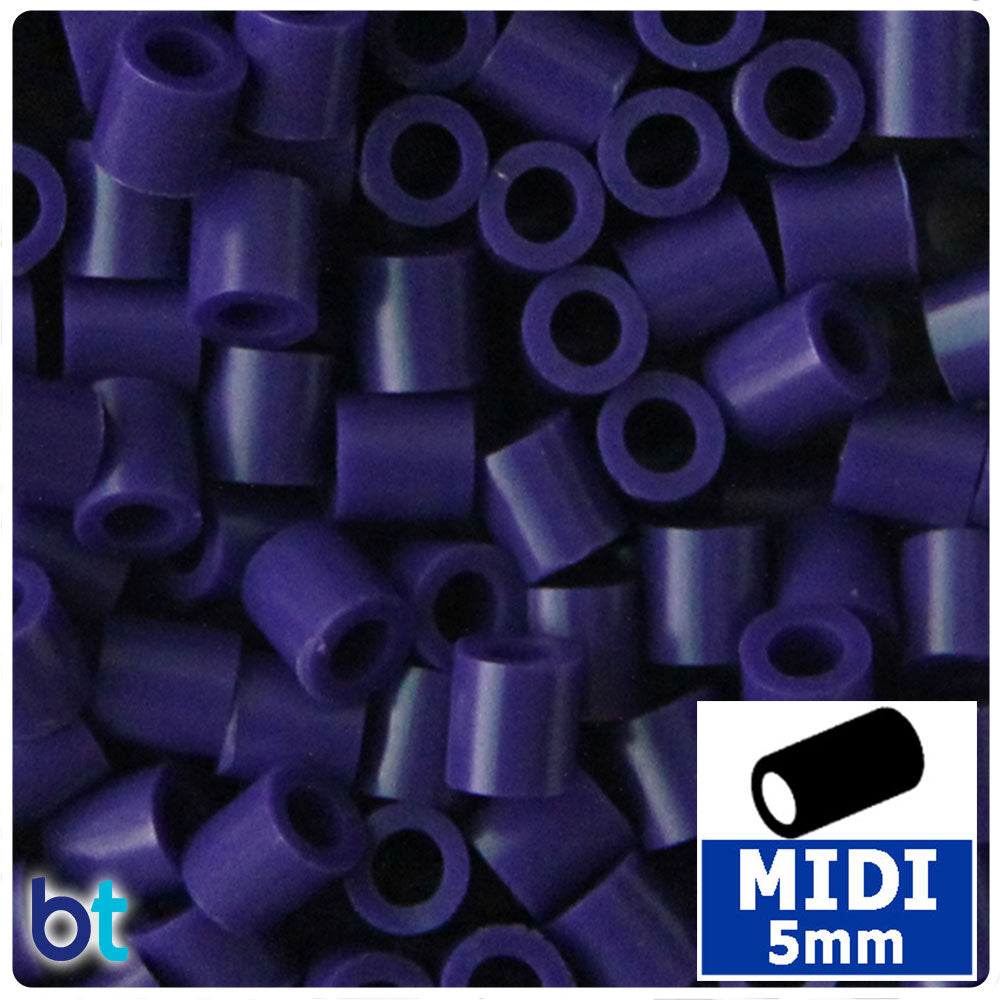 Purple 5mm Midi Fuse Beads (1000pcs)