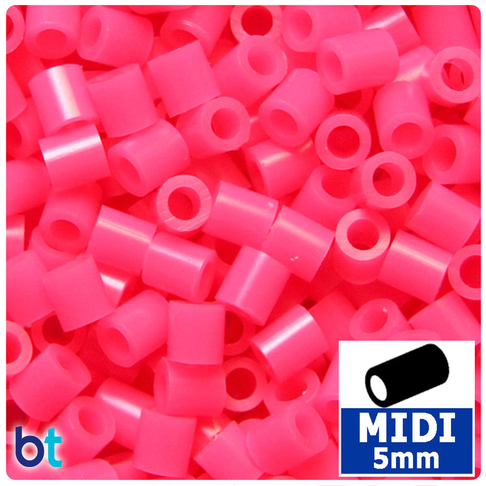 Magenta 5mm Midi Fuse Beads (1000pcs)