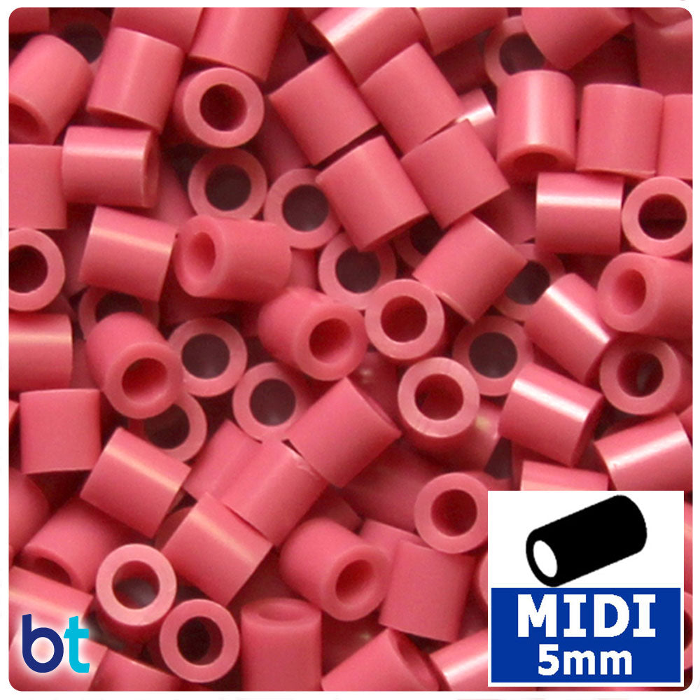 Old Pink 5mm Midi Fuse Beads (1000pcs)