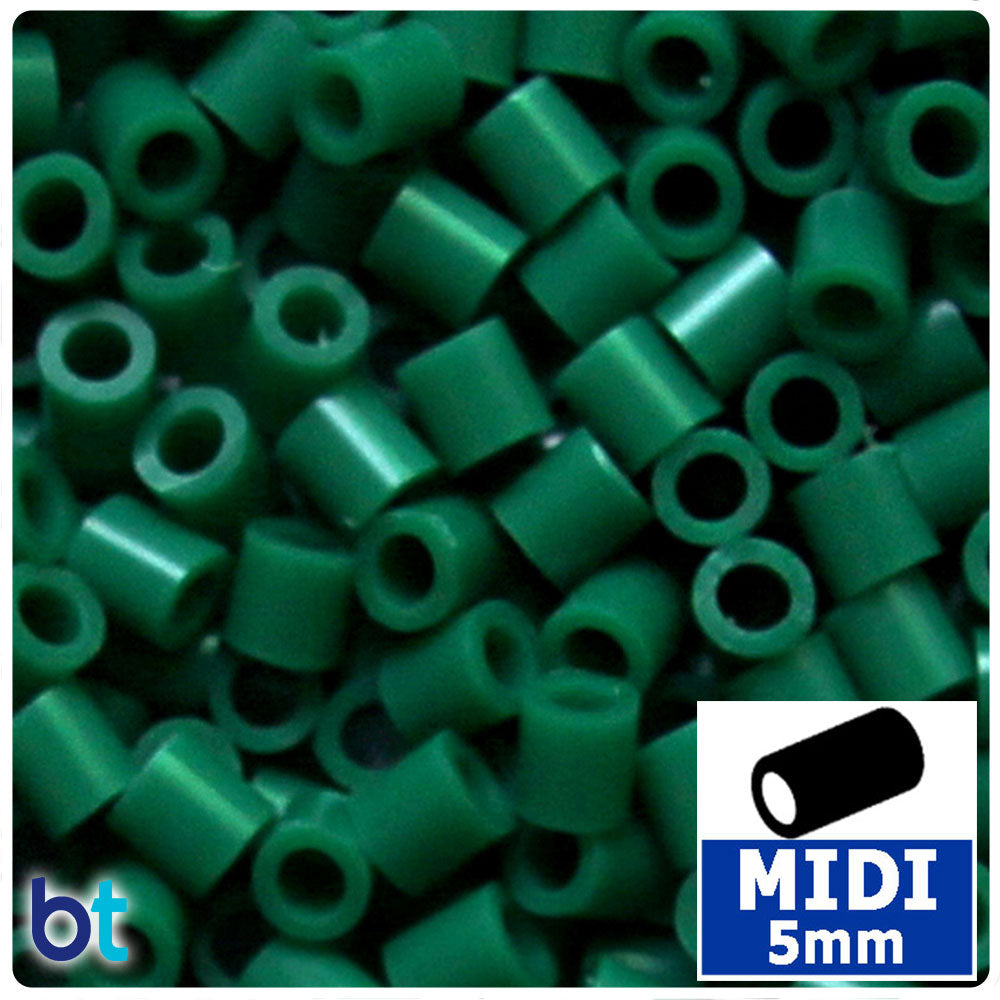 Green Tea 5mm Midi Fuse Beads (1000pcs)
