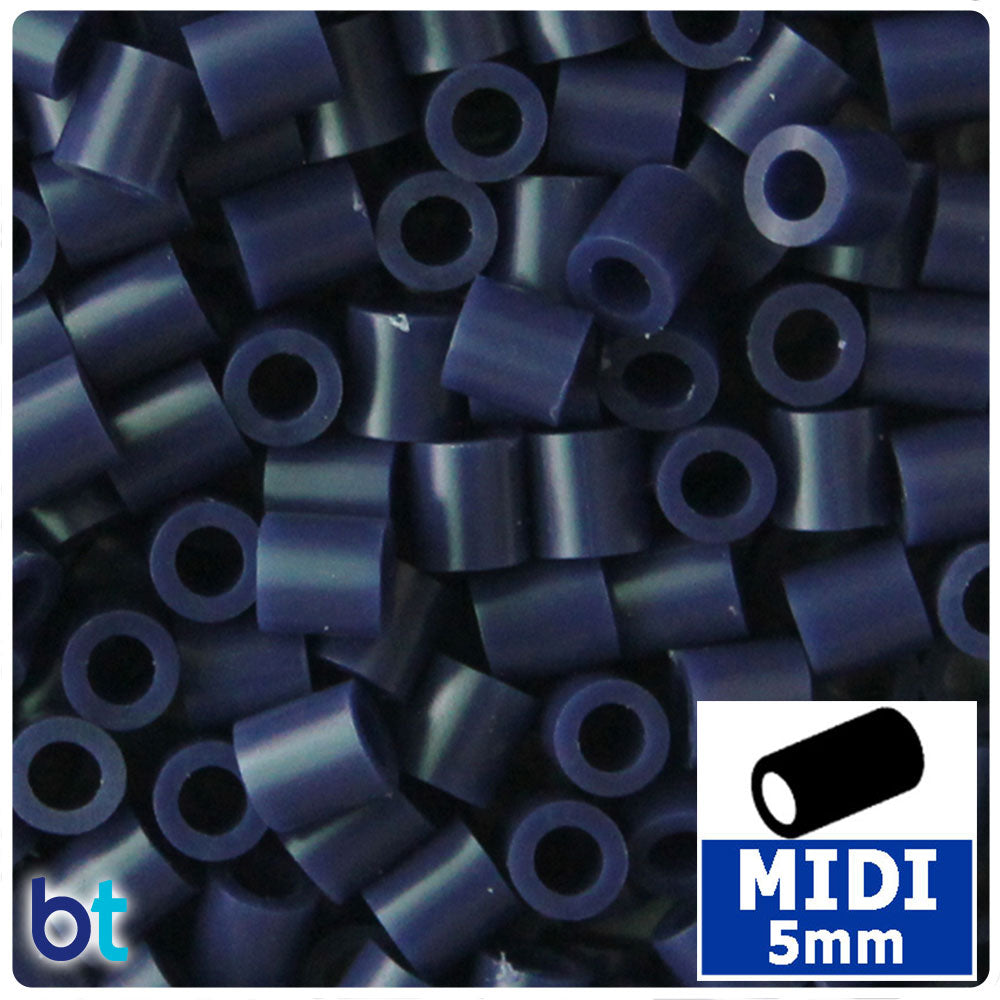 Black Rock 5mm Midi Fuse Beads (1000pcs)