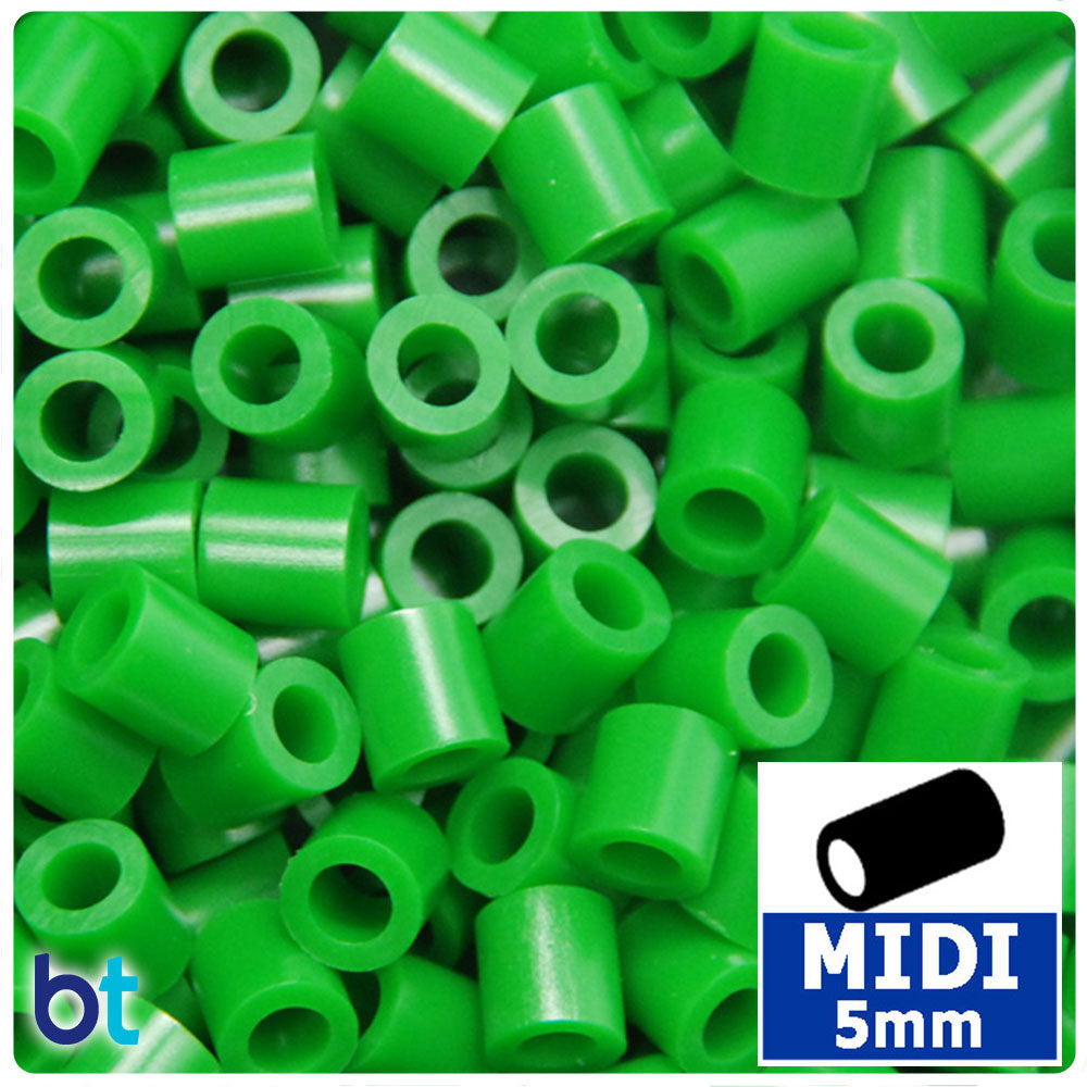 Jade Green 5mm Midi Fuse Beads (1000pcs)