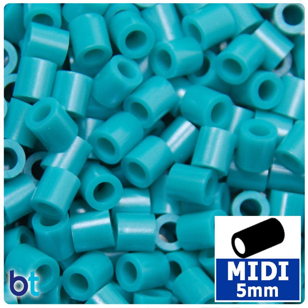 Sea Blue 5mm Midi Fuse Beads (1000pcs)