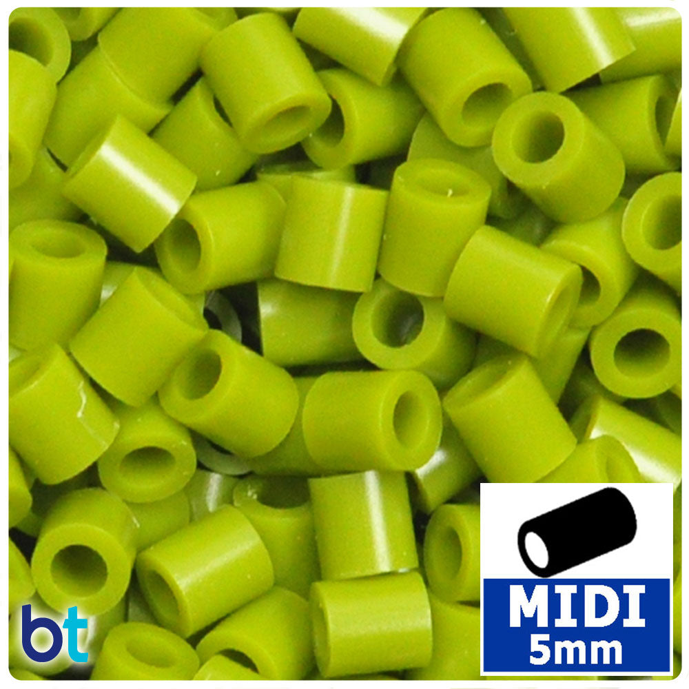 Dark Olive 5mm Midi Fuse Beads (1000pcs)