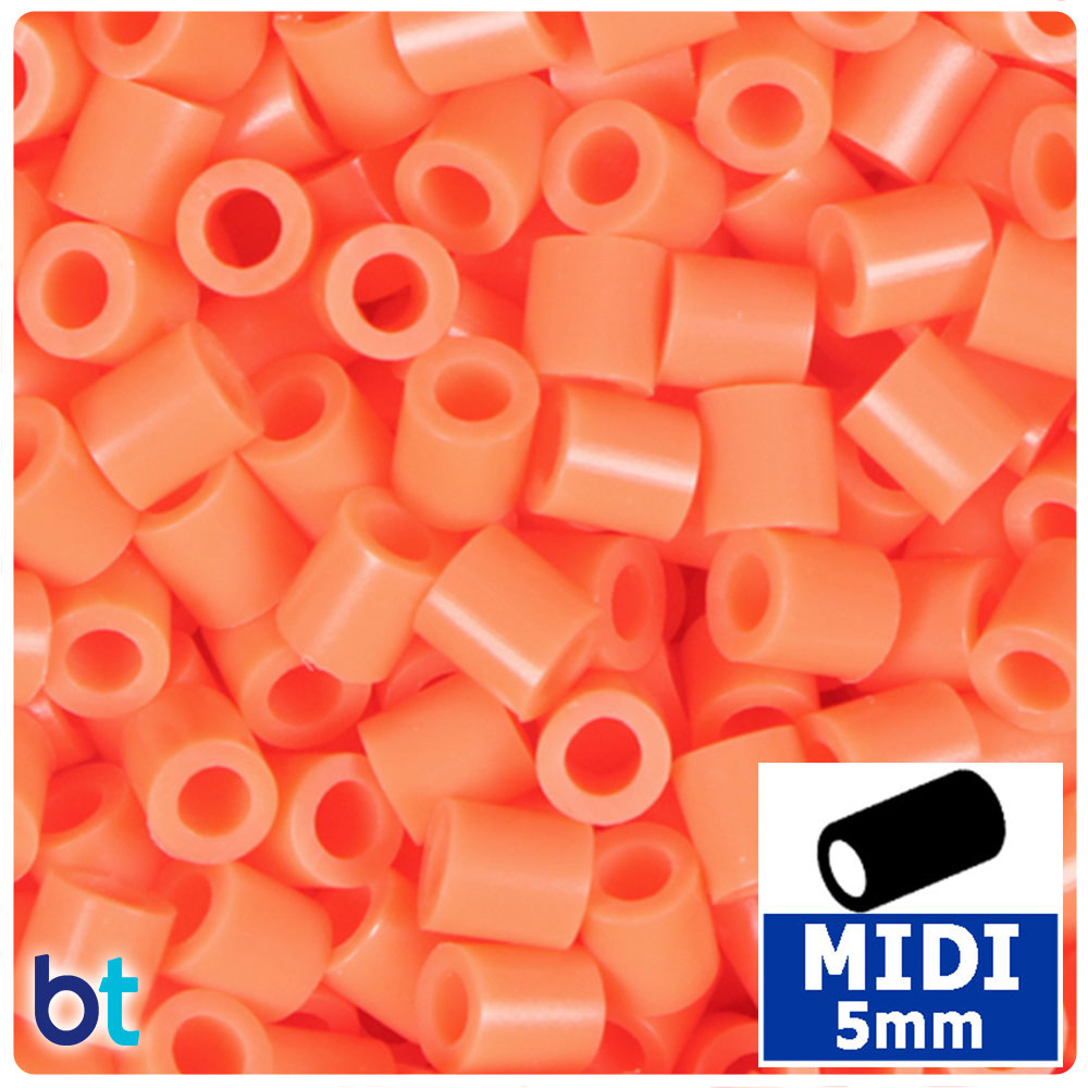 Apricot 5mm Midi Fuse Beads (1000pcs)