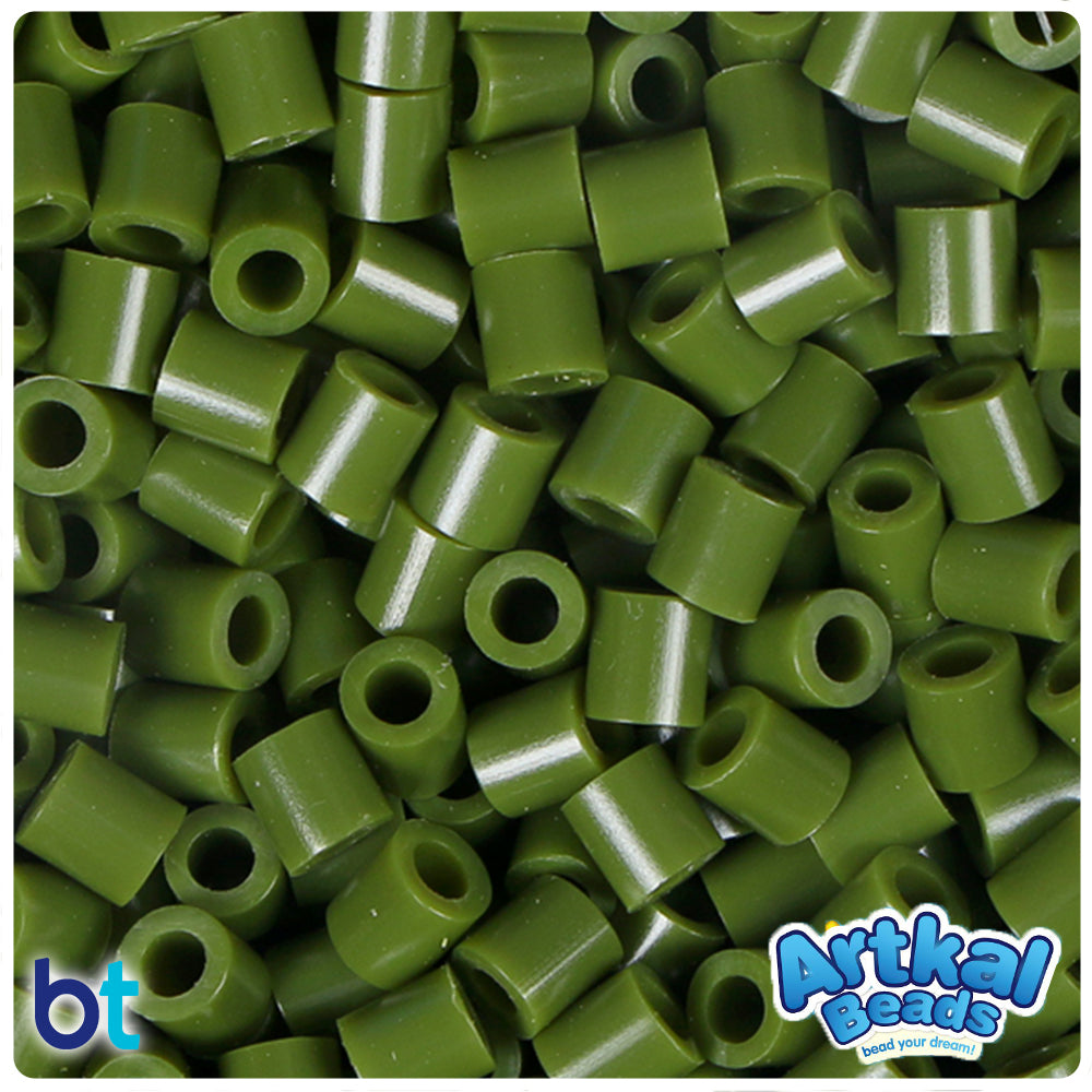 Pinetree Green 5mm Artkal Midi Fuse Beads (1000pcs)