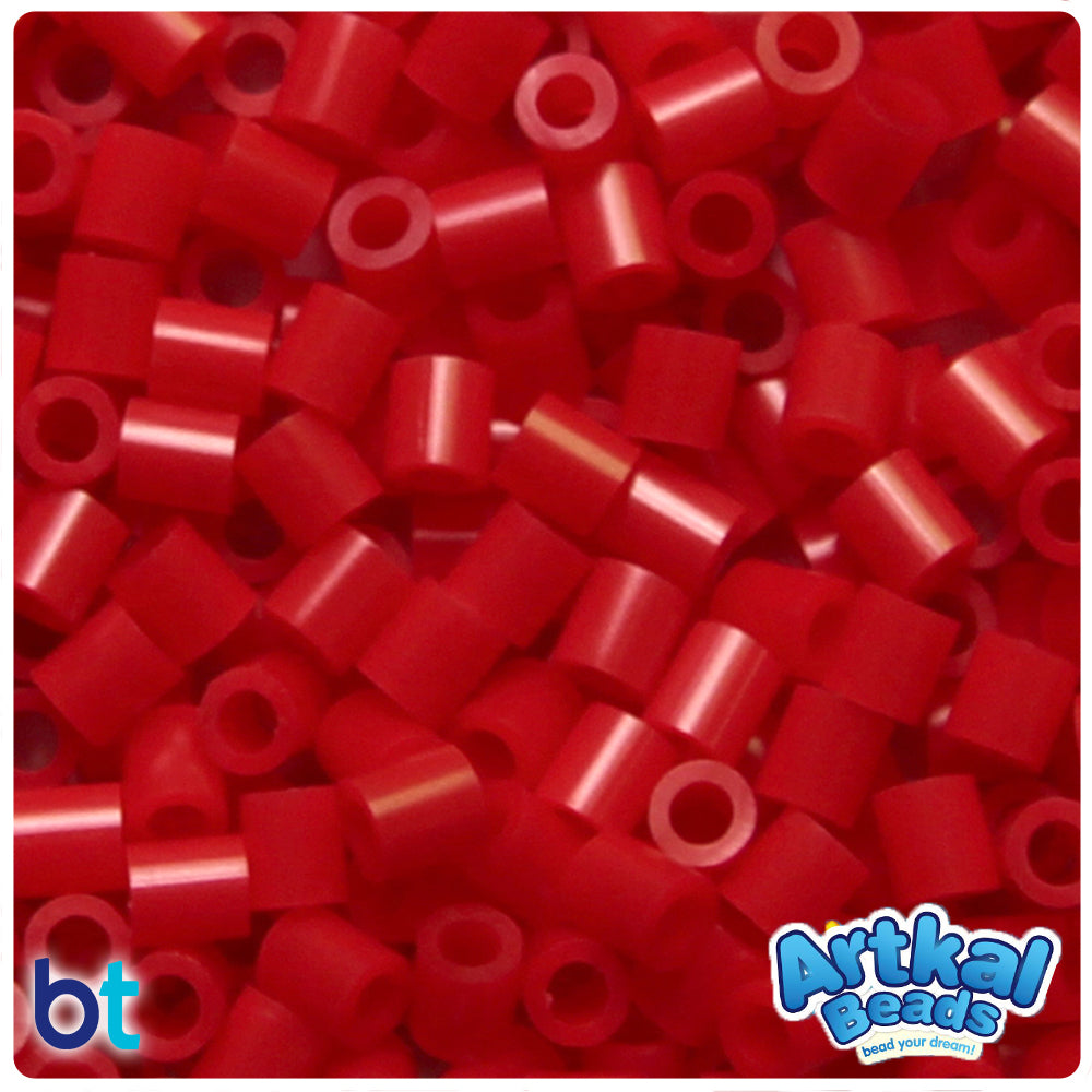 Red 5mm Artkal Midi Fuse Beads (1000pcs)