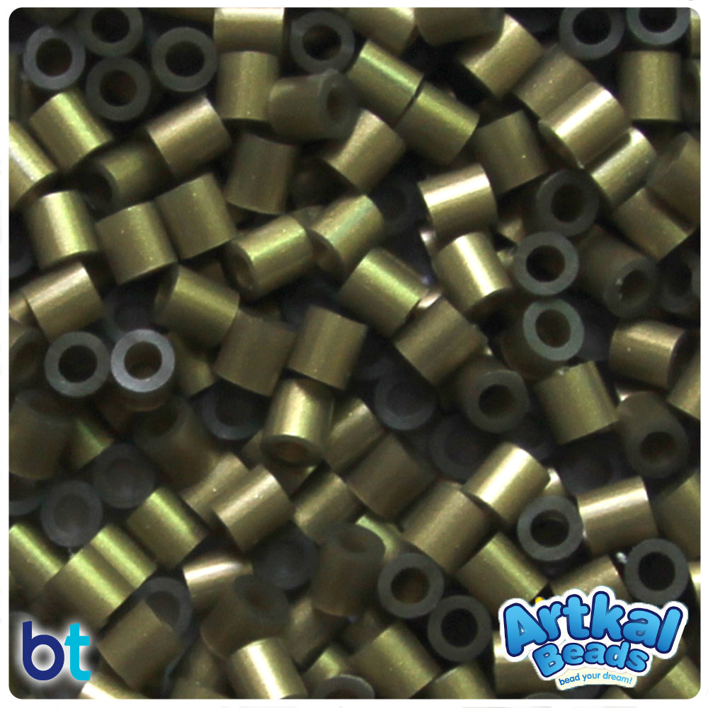Copper Metallic 5mm Artkal Midi Fuse Beads (1000pcs)