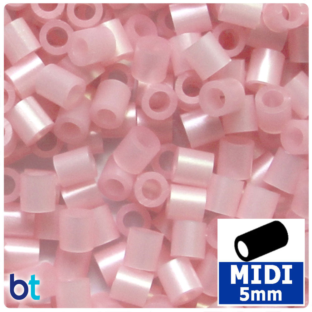 Pink Pearl 5mm Midi Fuse Beads (1000pcs)