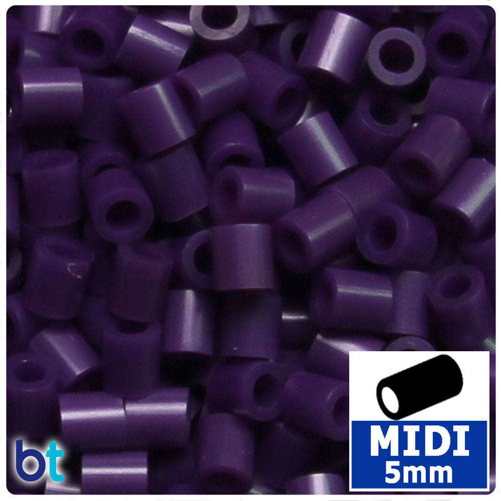 Purple Pearl 5mm Midi Fuse Beads (1000pcs)