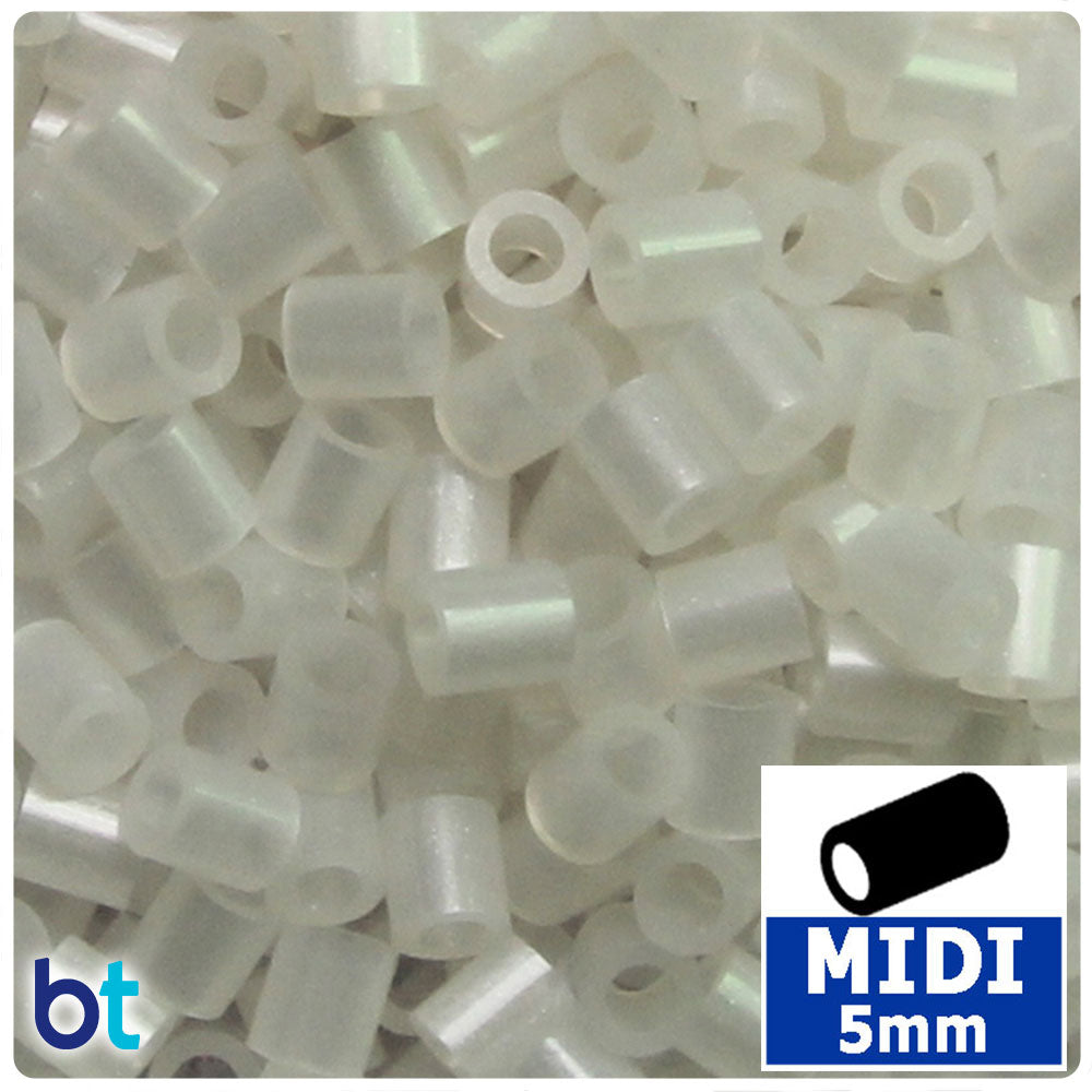 White Pearl 5mm Midi Fuse Beads (1000pcs)