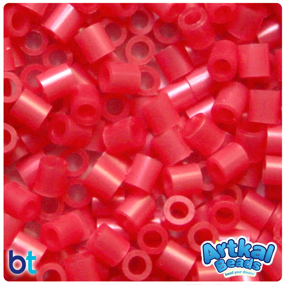 Red Pearl 5mm Artkal Midi Fuse Beads (1000pcs)