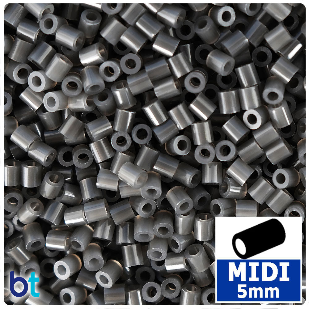 Black Translucent 5mm Midi Fuse Beads (1000pcs)