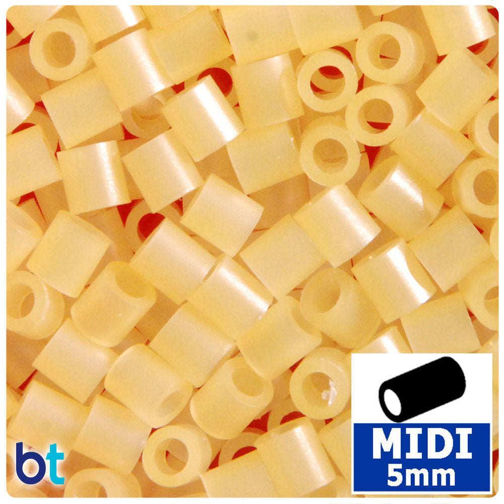 Yellow UV 5mm Midi Fuse Beads (1000pcs)