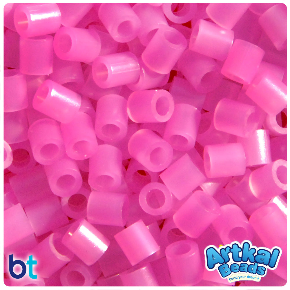 Pink UV 5mm Artkal Midi Fuse Beads (1000pcs)