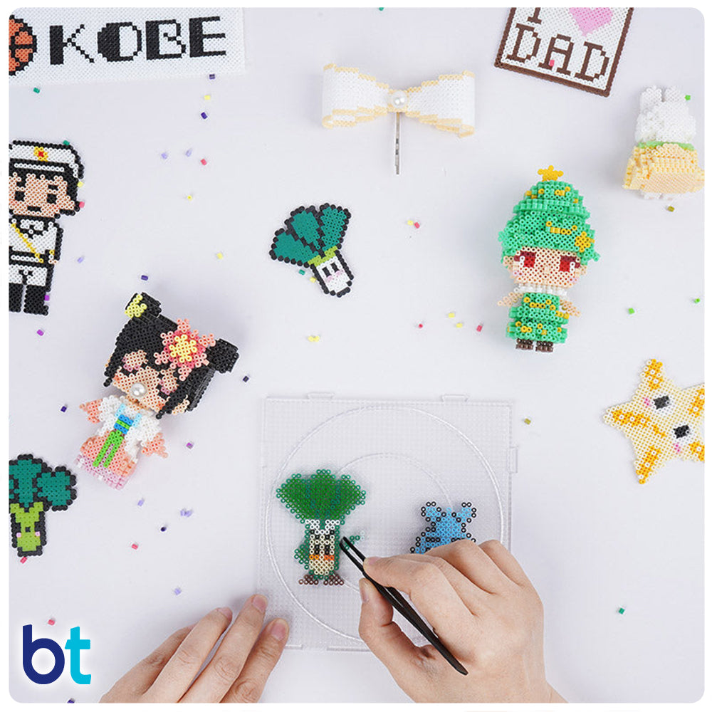 48 Colors Mini Fuse Beads Box (24,000 Beads)