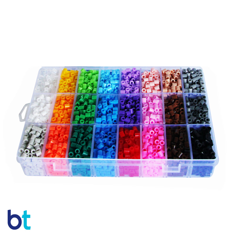 24 Colors Midi Fuse Beads Box (4,800 Beads)