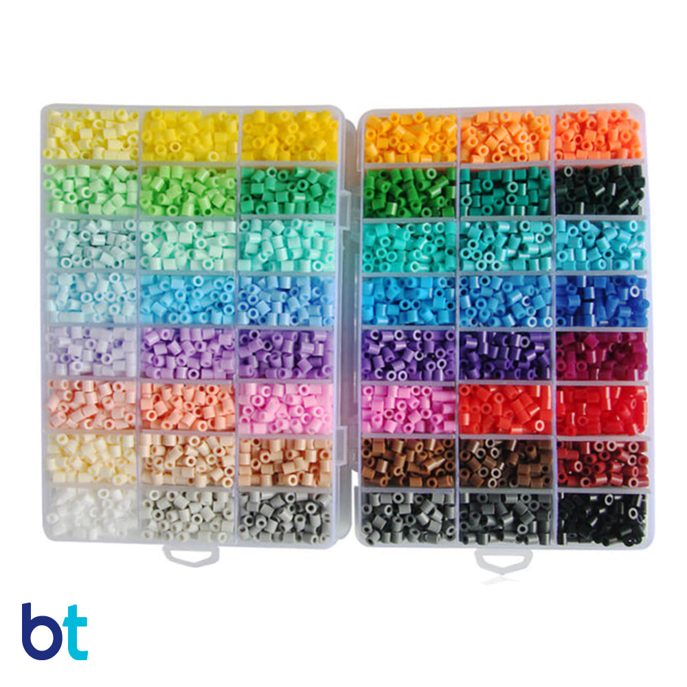 48 Colors Midi Fuse Beads Box (9,600 Beads)