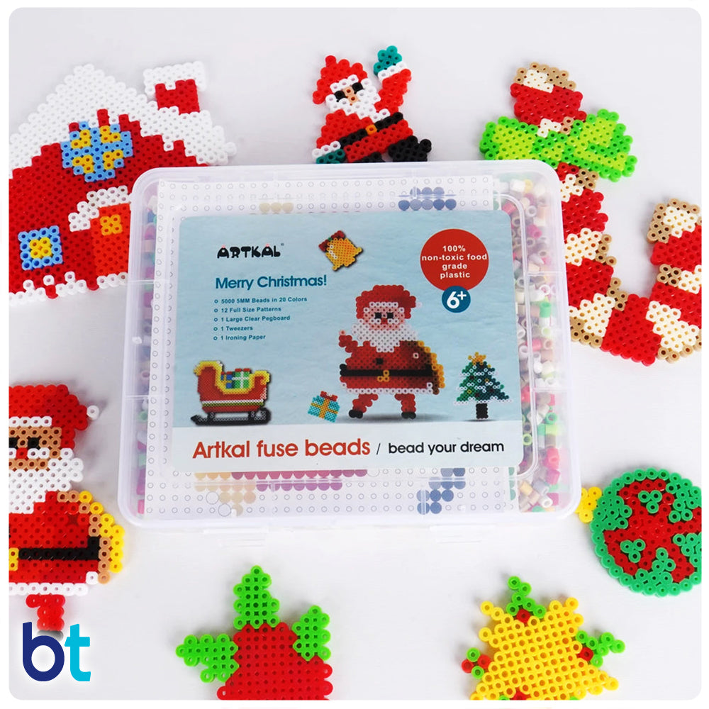 Christmas Theme Midi Fuse Beads Kit (5000 Beads)