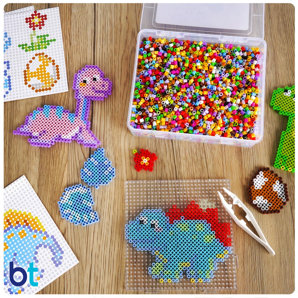 Dinosaur World Theme Midi Fuse Beads Kit (5000 Beads)