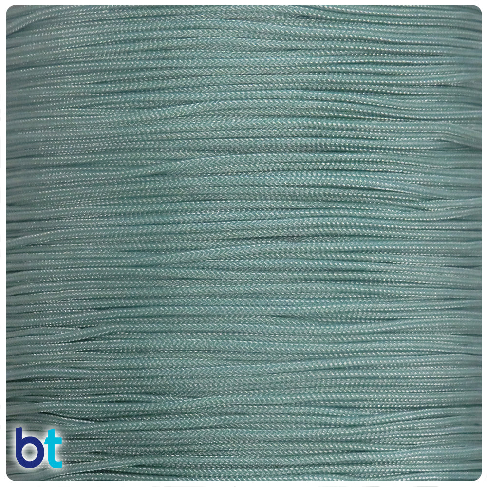 Dark Green 0.8mm Braided Nylon Beading Cord (100yds)