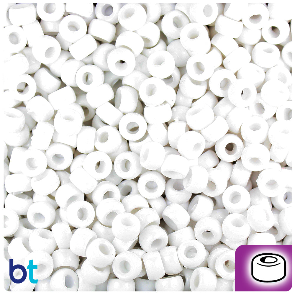Wholesale Case 6.5mm Mini Barrel Pony Beads - Opaque