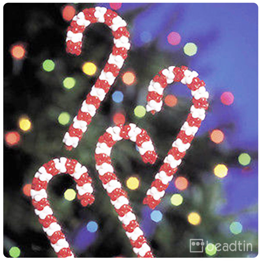 Candy Cane Holiday Ornament Kit