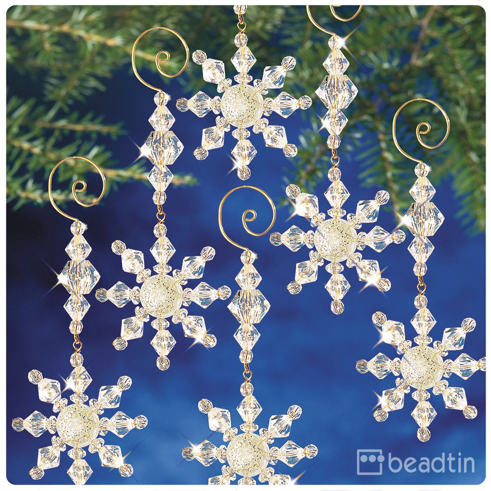 Snow Crystal Danglers Holiday Ornament Kit