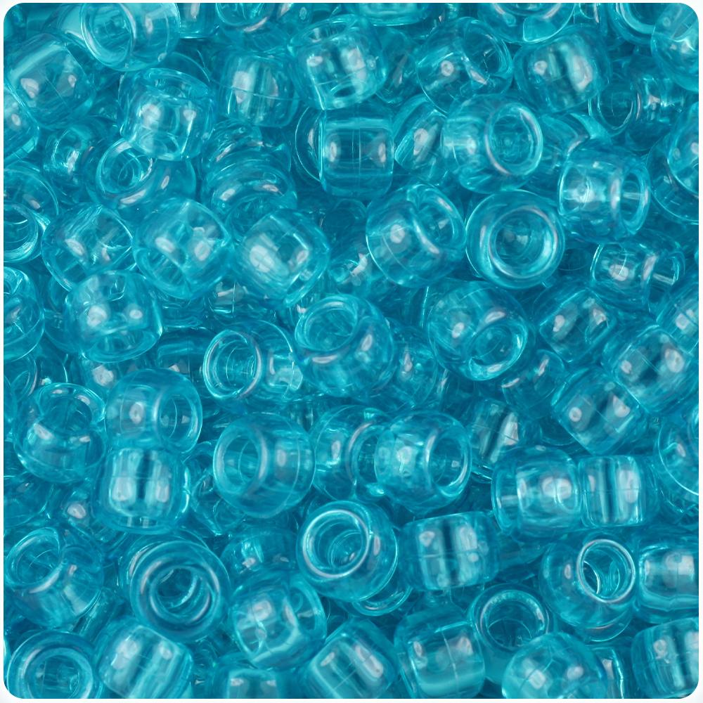 BeadTin Cuentas De Caballo De Barril Opacas Azul Marino De 0.354 In (500 Unidades