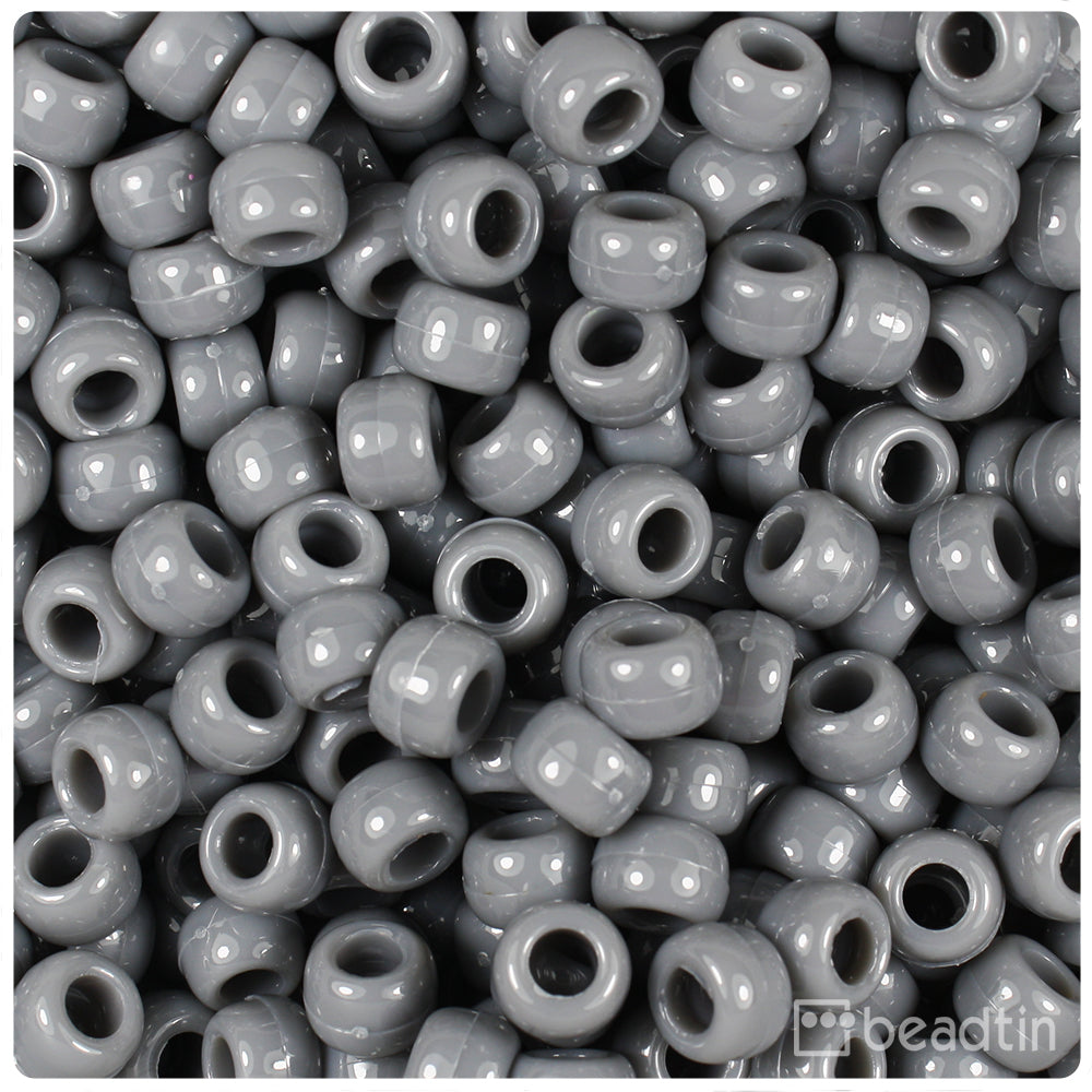 Wholesale Case 9mm Barrel Pony Beads - Opaque