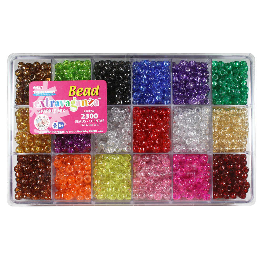 Bead Extravaganza Sparkle Mix Bead Box