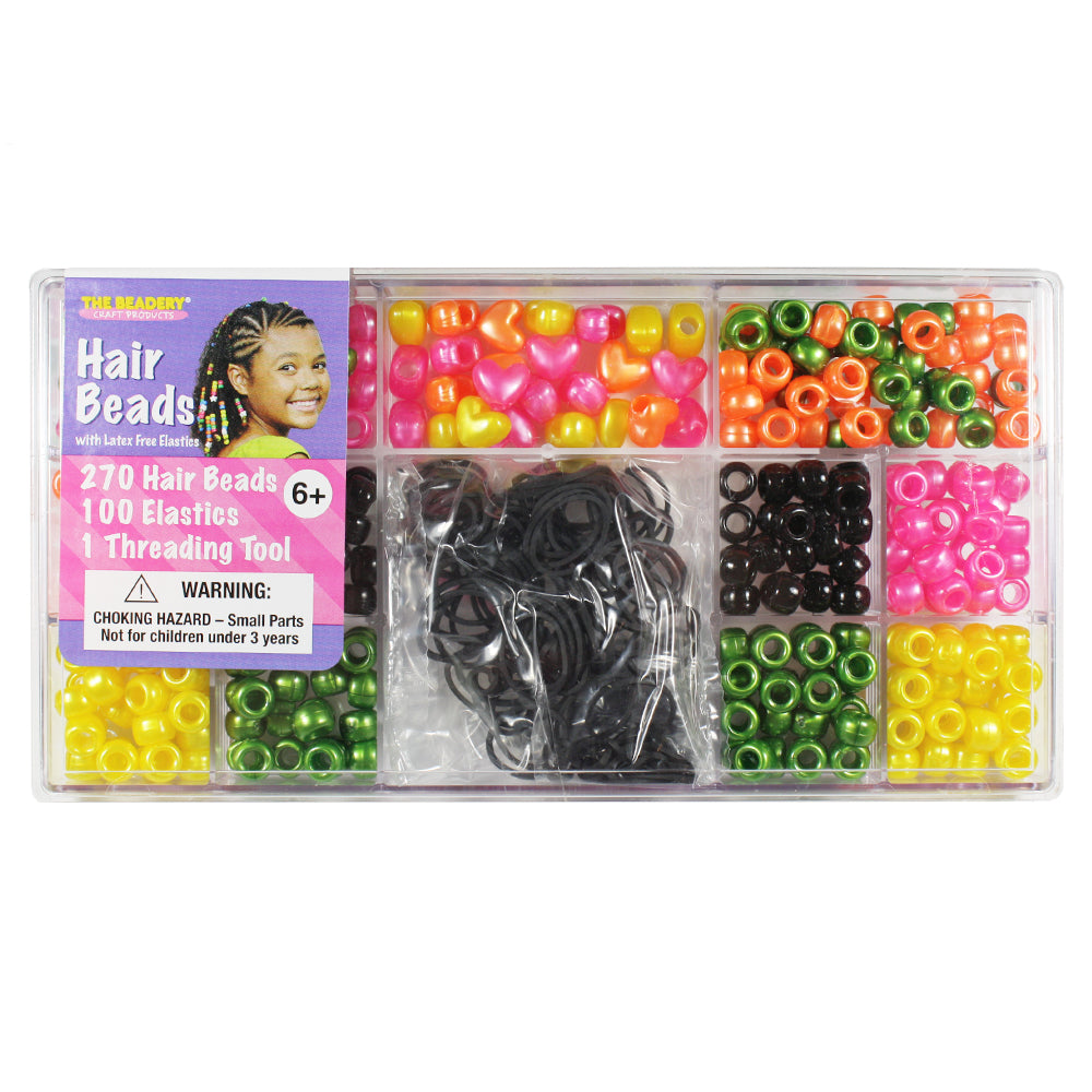 Bright Pearl Hair Bead Box
