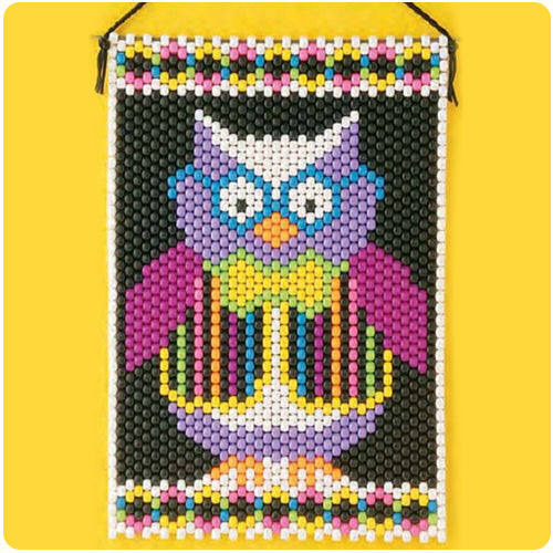 Hootie The Owl Beaded Banner Kit