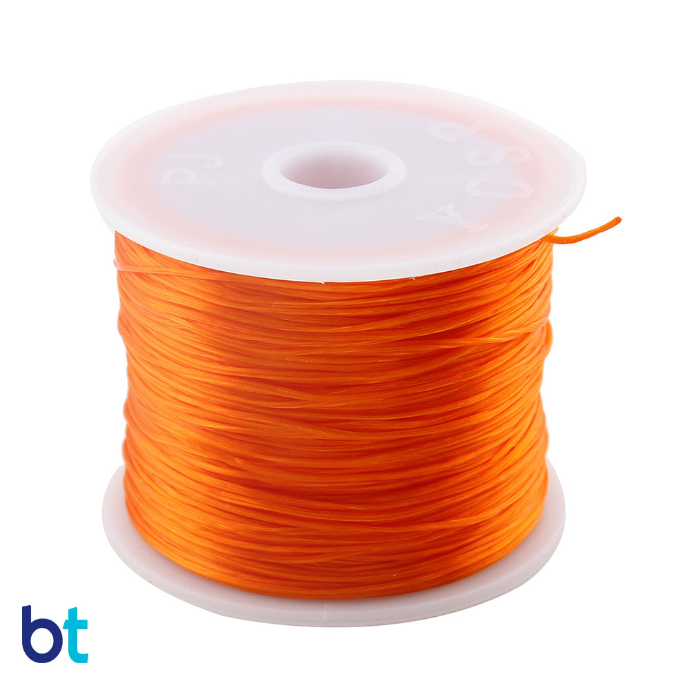 Orange 0.8mm Crystal String Cord (50m)