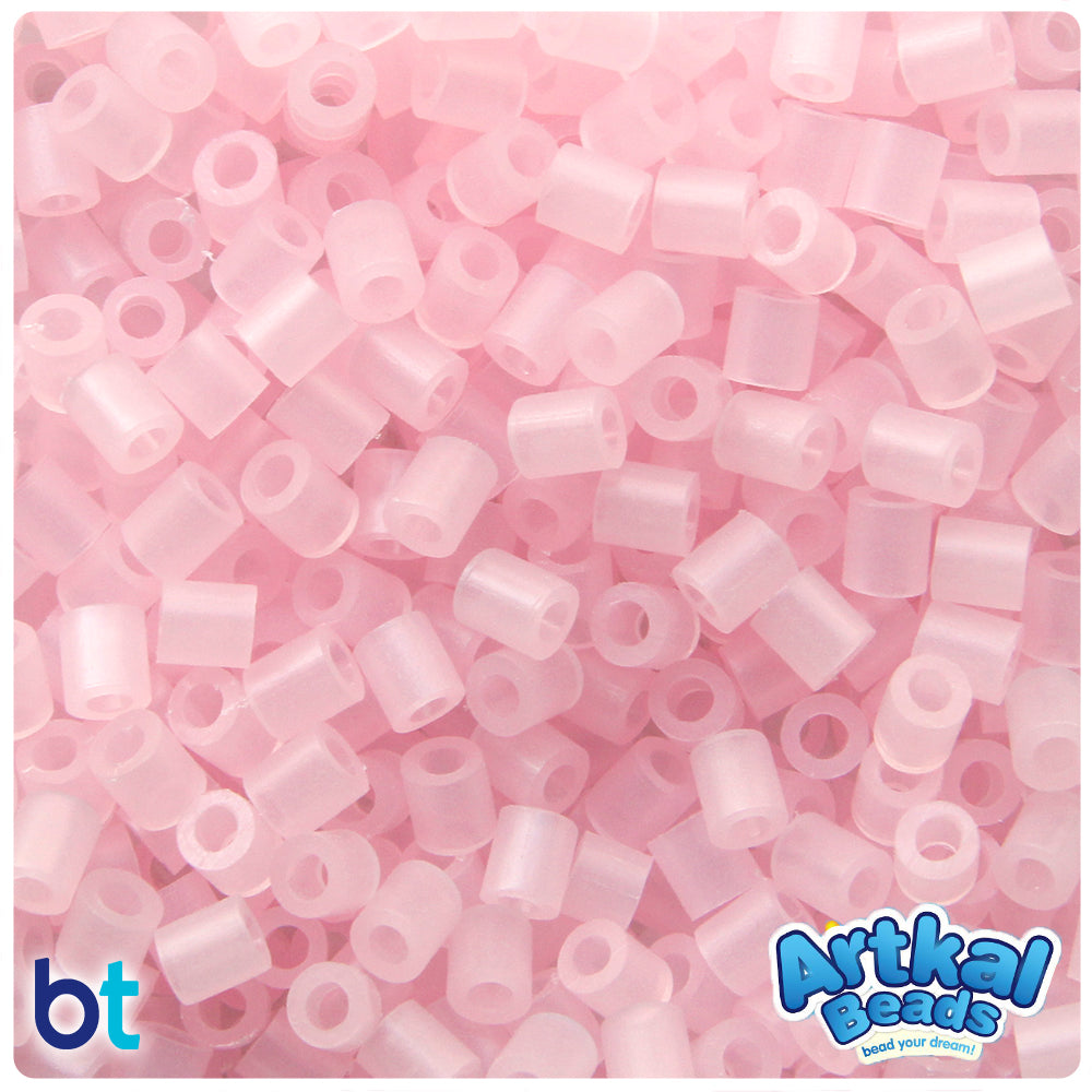 Pink Glow 5mm Artkal Midi Fuse Beads (1000pcs)