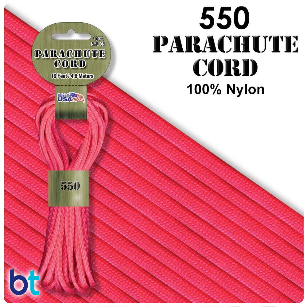 Strawberry 550 Parachute Cord (16ft)