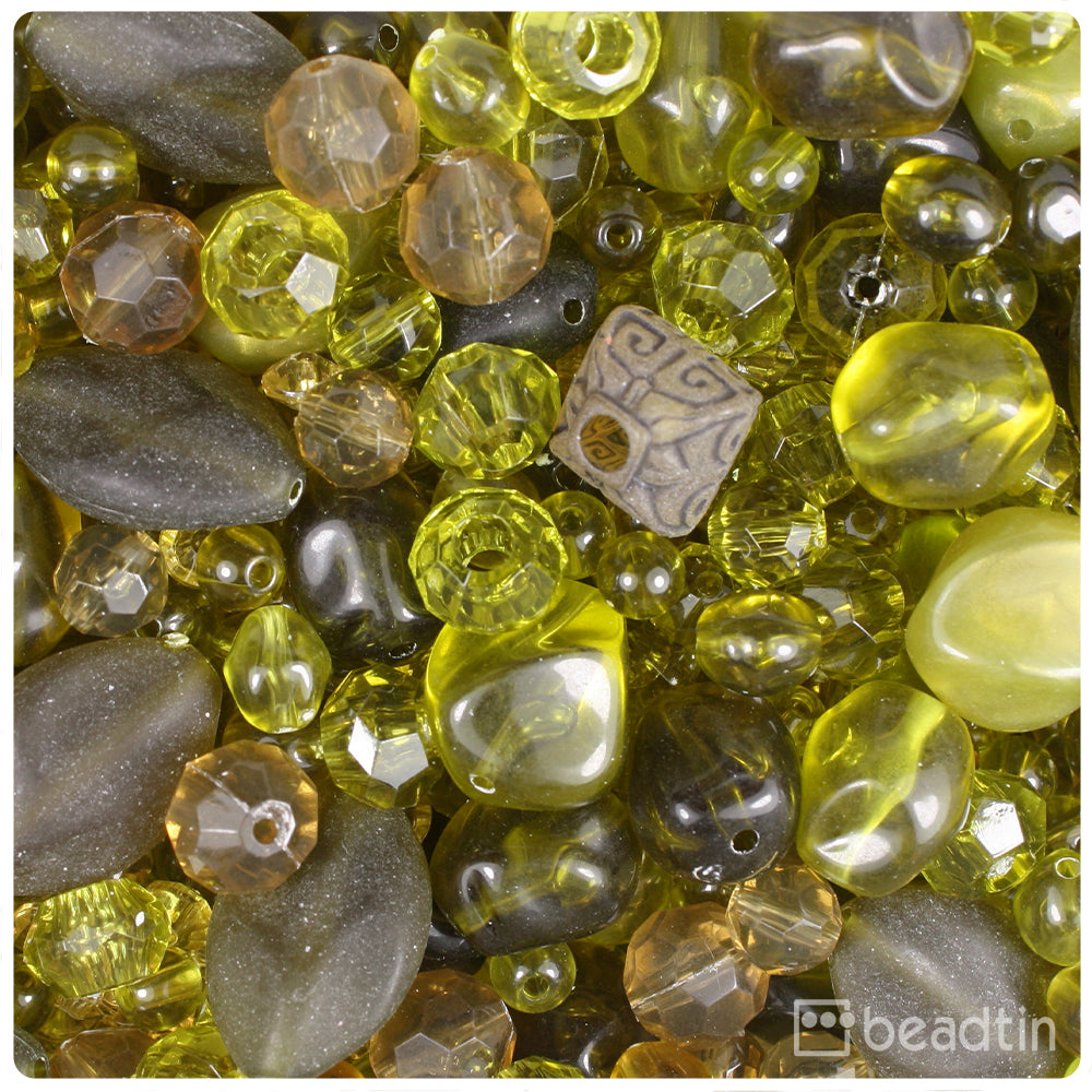 Jade Elements Specialty Acrylic Beads Mix (8oz)