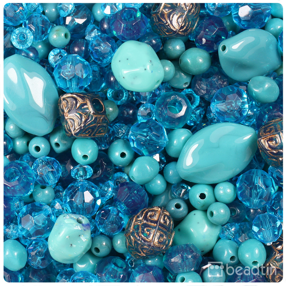 Aqua Elements Specialty Acrylic Beads Mix (8oz)